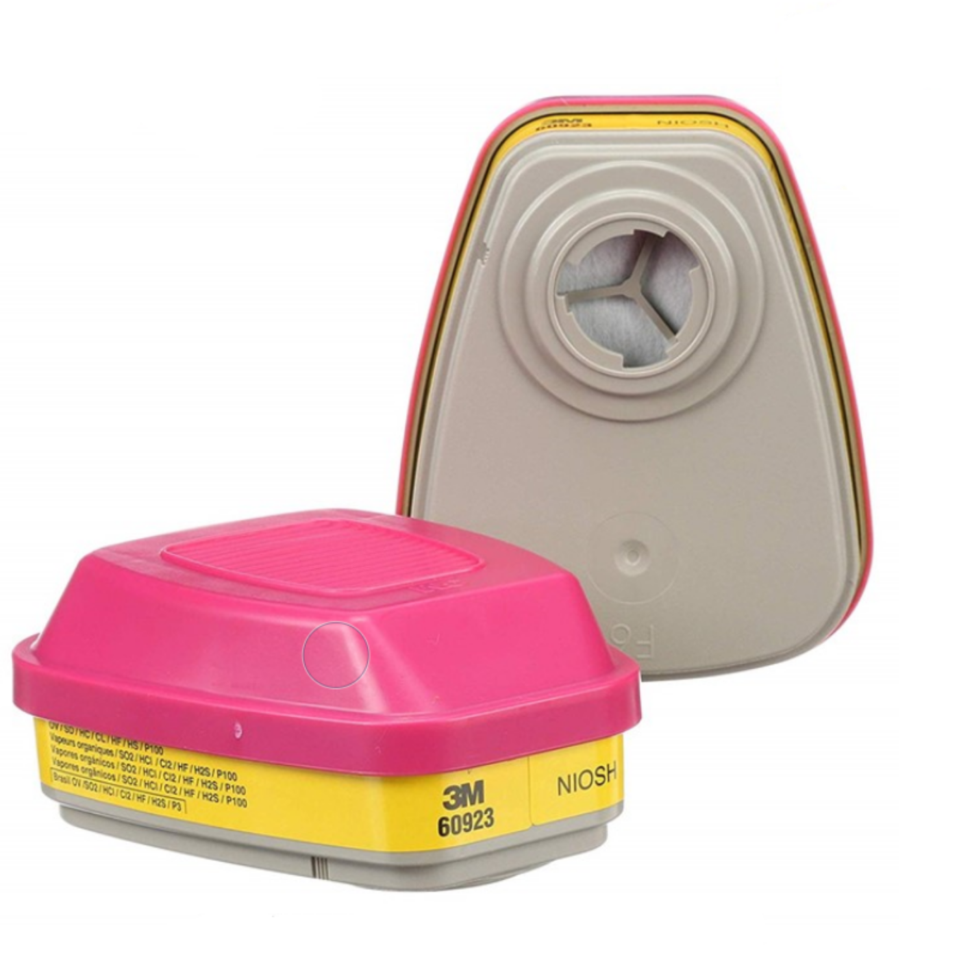 Carritoucho Mixto con Filtro 3M 60923 - Protección Contra Gases Ácidos, Vapores Orgánicos - Imagen 5