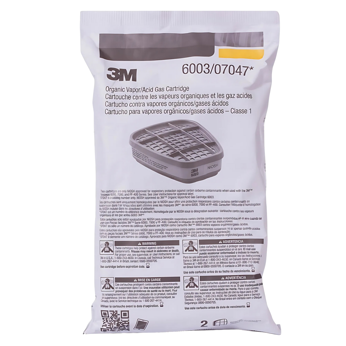 Carritoucho 6003 3M – Filtro para Gases y Vapores, Carritouchos 3M 6003 Precio y Protección Eficaz - Imagen 4