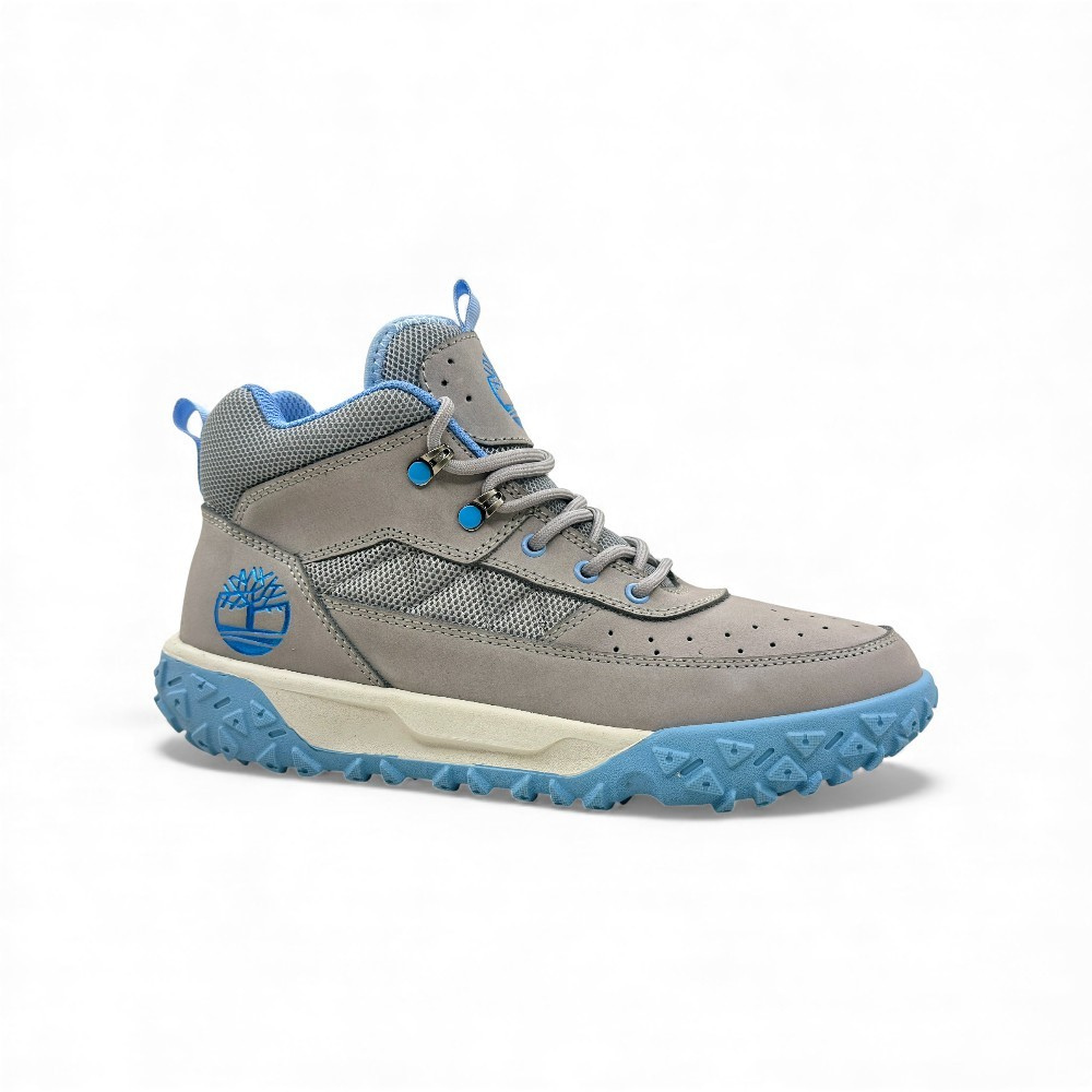 Zapatilla de Cuero Nobuck Plomo Plata para Dama - Imagen 2