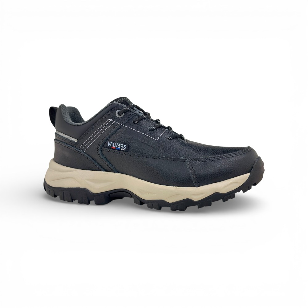 Zapatillas Casuales VALVERS | Cuero Floter Negro - Imagen 2
