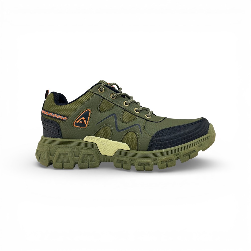Zapatilla Verde para Hombre | Calzado Ergonómico con Suela de Goma y Pasadores de Nylon 👟🍃 - Imagen 3