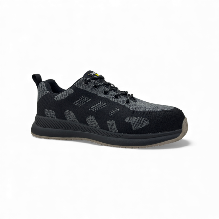 zapatilla de seguridad puntera de acero steel grey