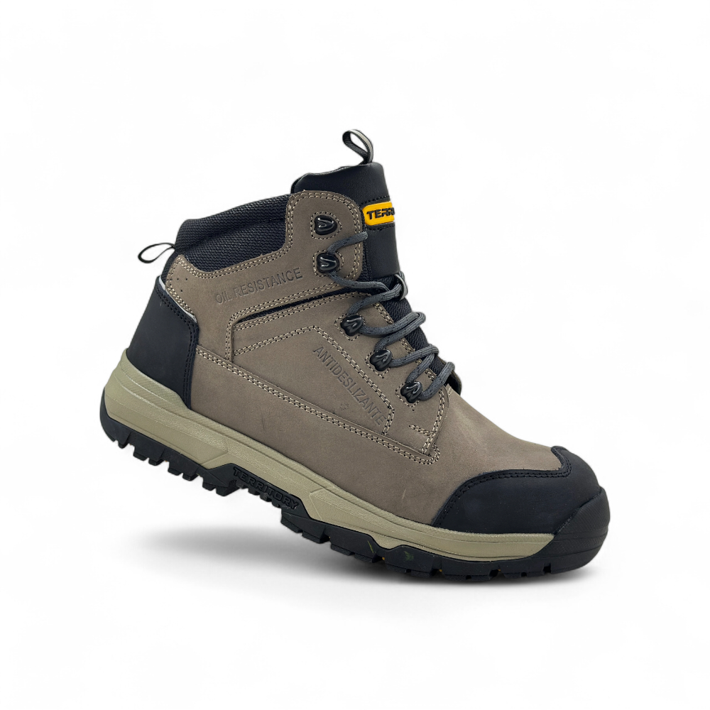 Zapato de Seguridad Terrano con Punta de Acero y Suela Antideslizante - Imagen 4