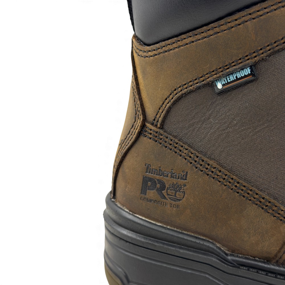 Bota de Seguridad Timberland Pro Resistor | Impermeable, Punta Compuesta y Suela Anti-Fatigue 🥾💥 - Imagen 4