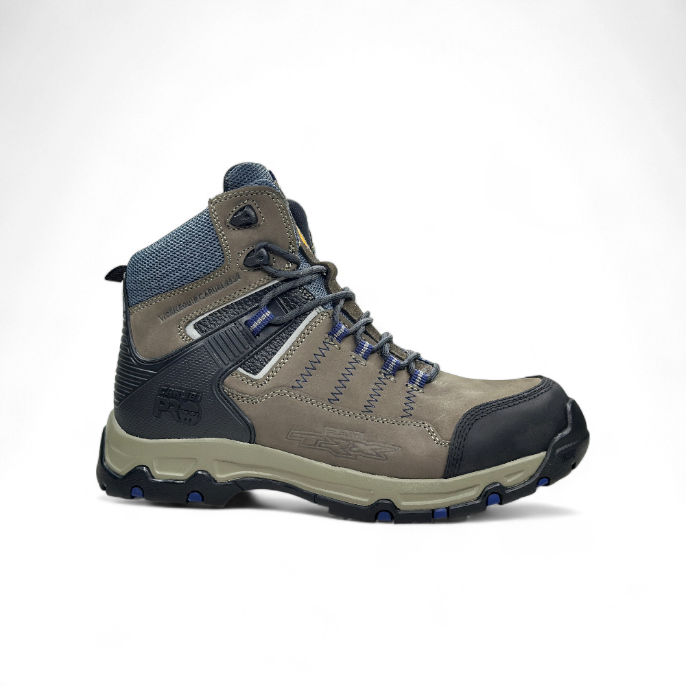 Zapatos de Seguridad Carubi Pro RAM TRX Gris - Punta de Acero y Suela Resistente a Hidrocarburos - Imagen 2