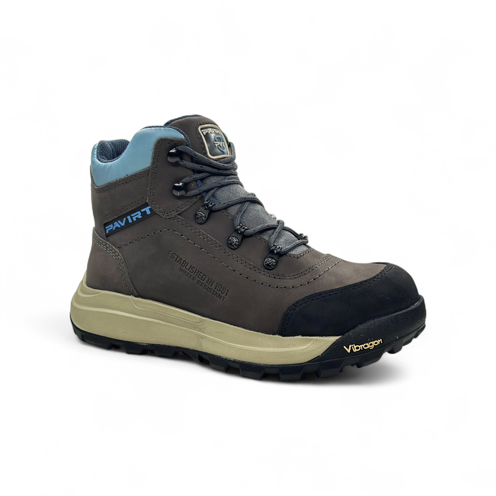 Zapato de Seguridad para Dama Pavirt Thor Aceituna