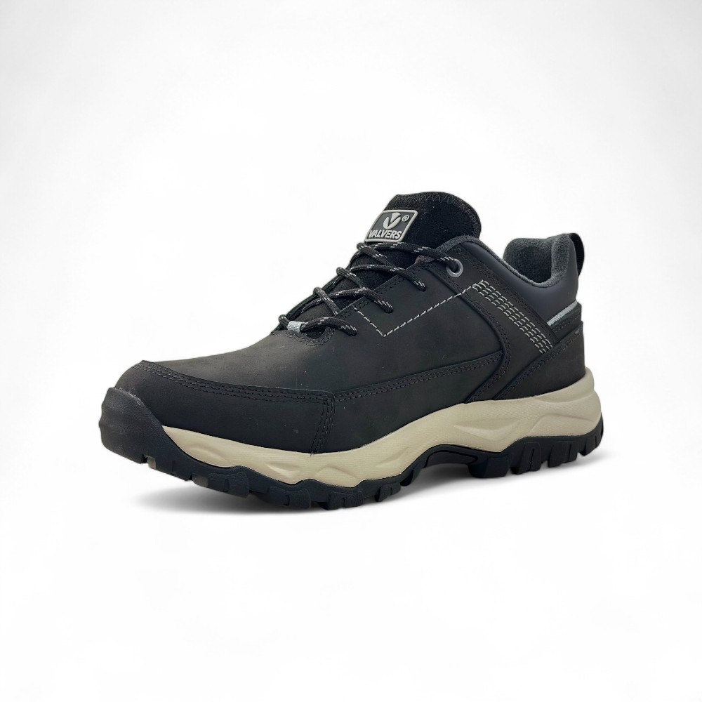 Zapato Casual de Cuero Valvers Ergonomico Negro con Suela EVA y Caucho - Imagen 3