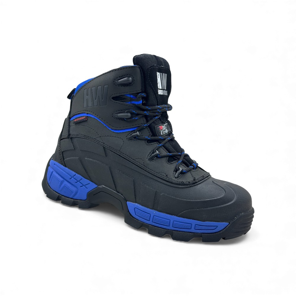 Bota de Seguridad Bering Hiker HW T38 - Hard Work | Resistente al Agua, Hidrocarburos y Con Puntera de Seguridad 🥾🛠️ - Imagen 4