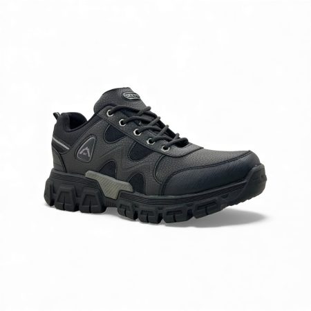 Zapatilla Negro Skeyn | Material Biocuero, Suela de Goma y Plantilla Ergonómica 👟🖤