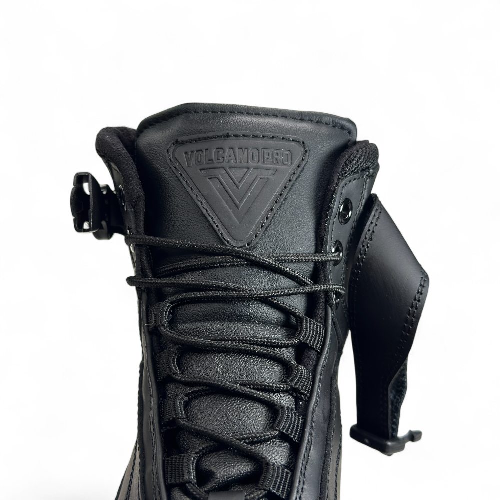 Zapatos de Motociclista en cuero Negro - Imagen 7