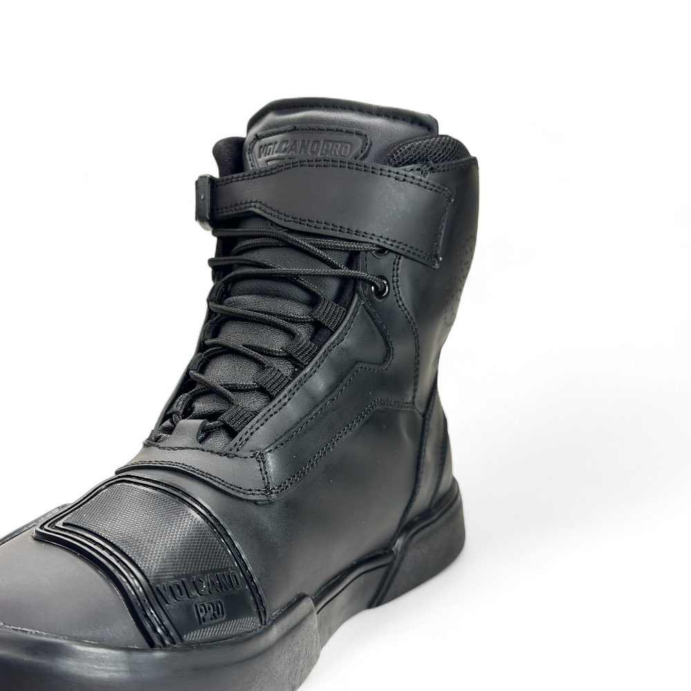 Zapatos de Motociclista en cuero Negro - Imagen 5