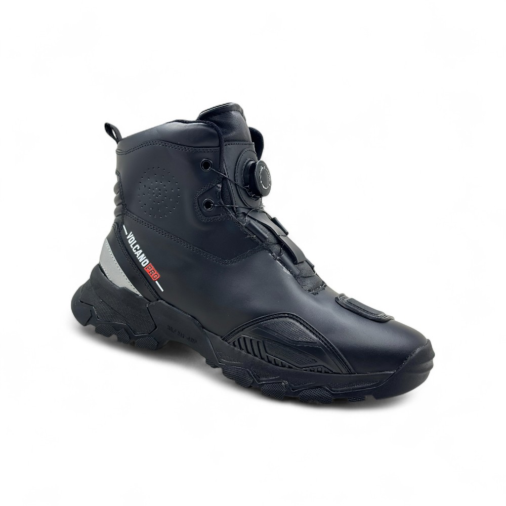 Zapatos de Motociclista Volcano Pro Biker Wolf – Resistencia, Comodidad y Seguridad para Motociclistas - Imagen 4