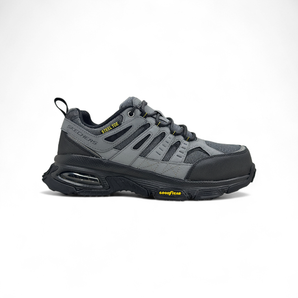 Zapatillas de Seguridad Skechers Arcket Grey – Protección, Estilo y Comodidad para el Trabajo Diario - Imagen 2