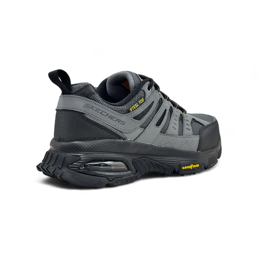 Zapatillas de Seguridad Skechers Arcket Grey – Protección, Estilo y Comodidad para el Trabajo Diario - Imagen 3
