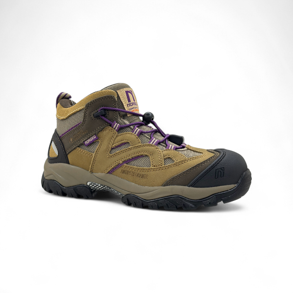Zapato de Seguridad Cuero Nobuck Katrina Para Mujer