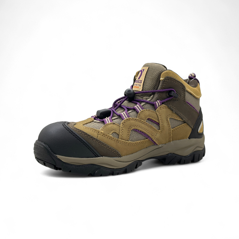 Zapato de Seguridad Cuero Nobuck Katrina Para Mujer - Imagen 3