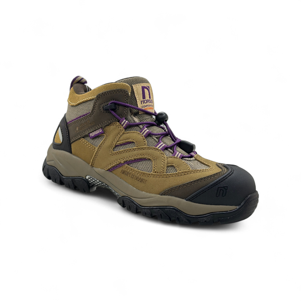 Zapato de Seguridad Cuero Nobuck Katrina Para Mujer - Imagen 4