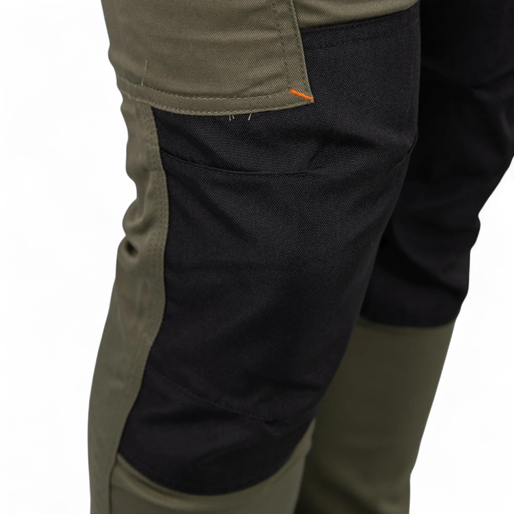 Pantalón Cargo HW Dakota Spandex Olivo con Protección UV+50 y Tecnología Quickdry - Imagen 3