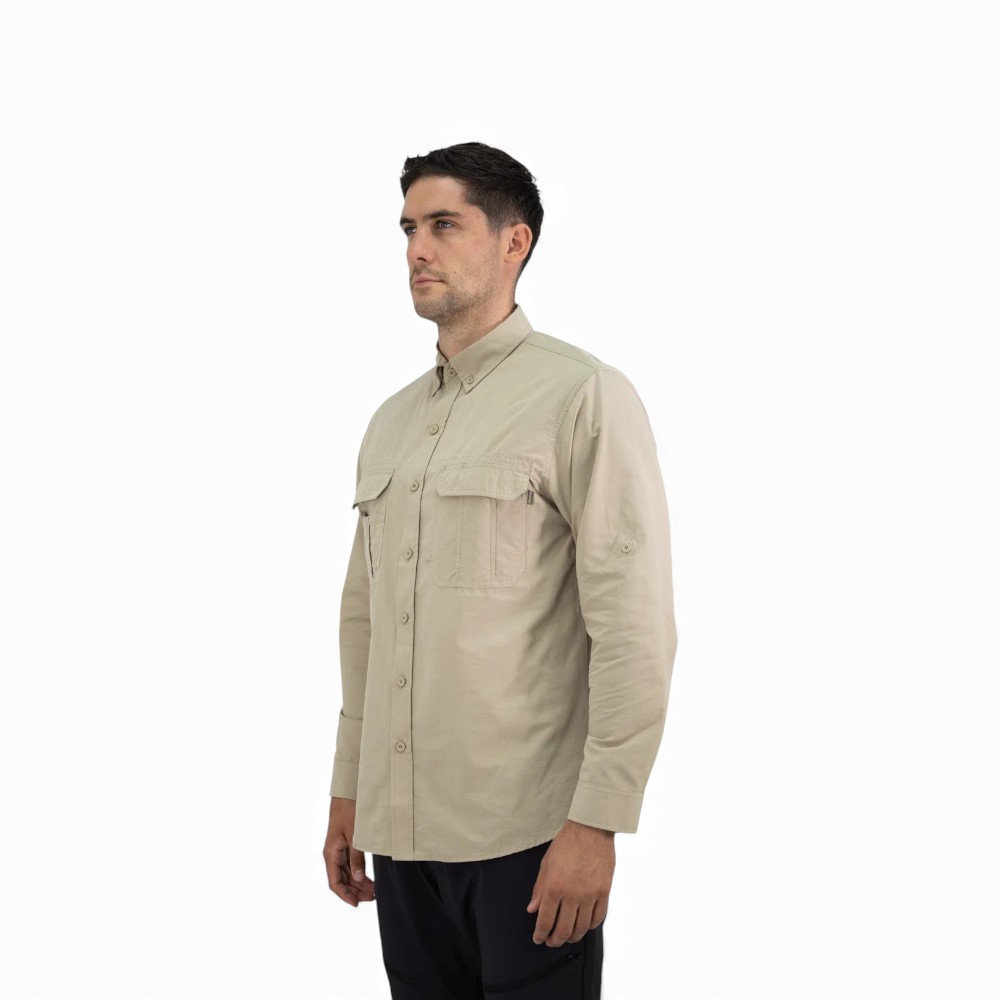 CAMISA Hard Work DUCK DRY BEIGE - Imagen 3