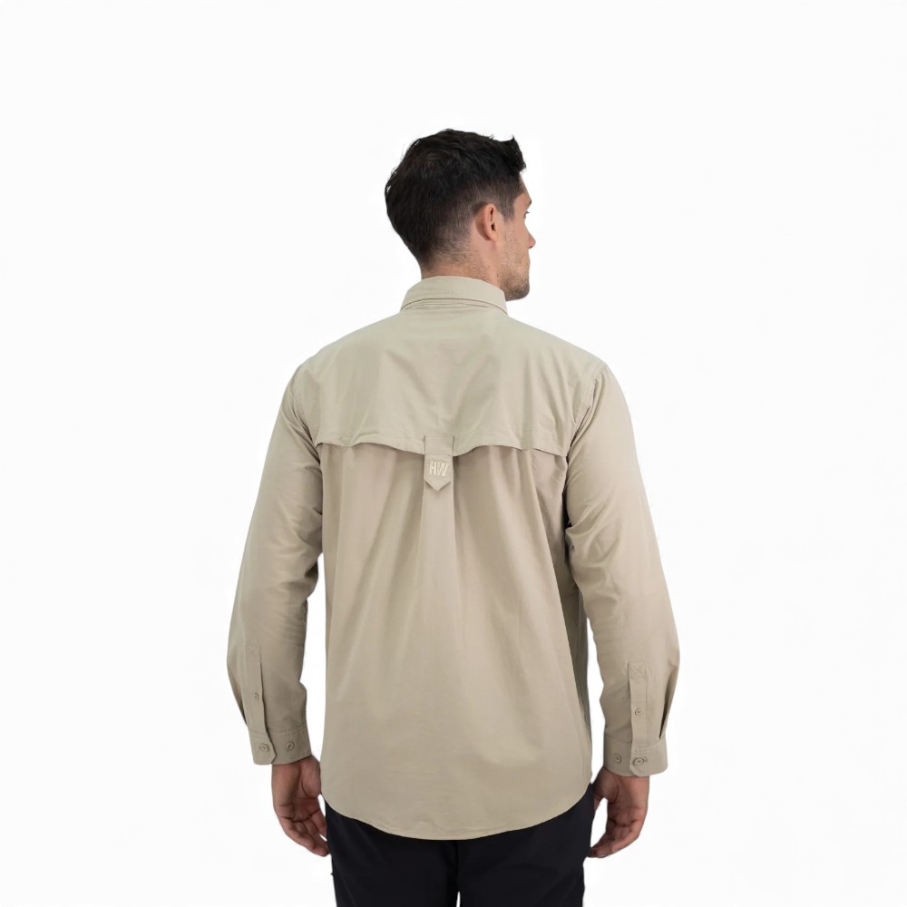 CAMISA Hard Work DUCK DRY BEIGE - Imagen 4