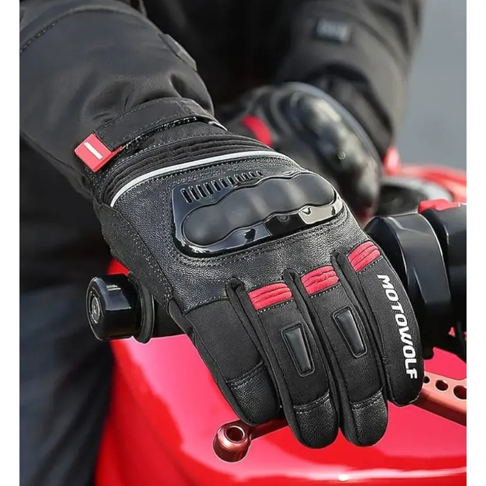 Guantes Impermeables Motowolf para Moto - Protección y Comodidad en Todas las Condiciones Climáticas - Imagen 3