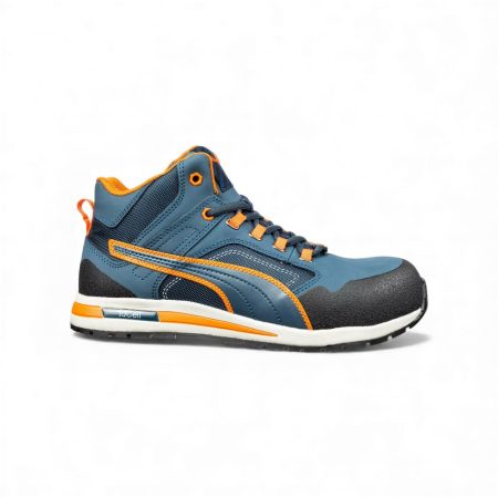 Botín de Seguridad Puma Crosstwist Mid – Protección S3 HRO SRC | Puntera de Fibra de Vidrio y Suela 300°C 🔥