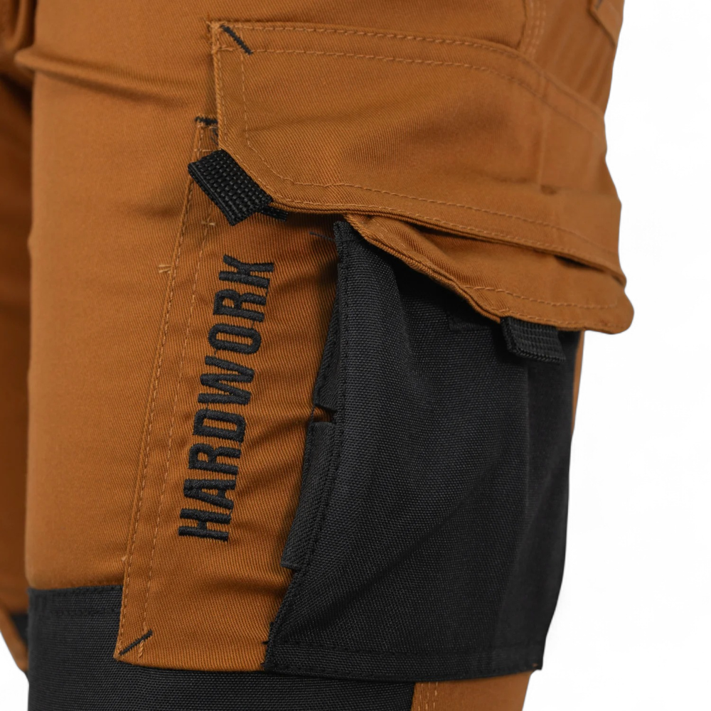 PANTALON HARDWORK DAKOTA SPANDEX CAMEL - Imagen 6