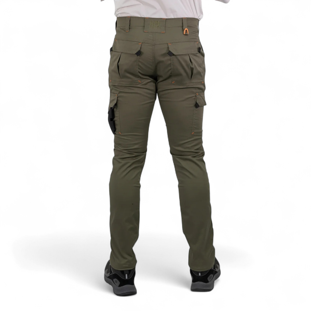 Pantalón Cargo HW Dakota Spandex Olivo con Protección UV+50 y Tecnología Quickdry - Imagen 8